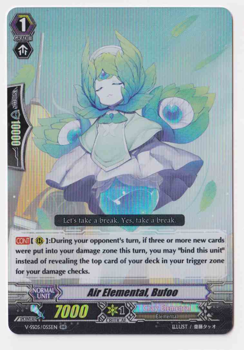 Air Elemental, Bufoo : V-SS05-55 - Cardfight!! Vanguard Single Card