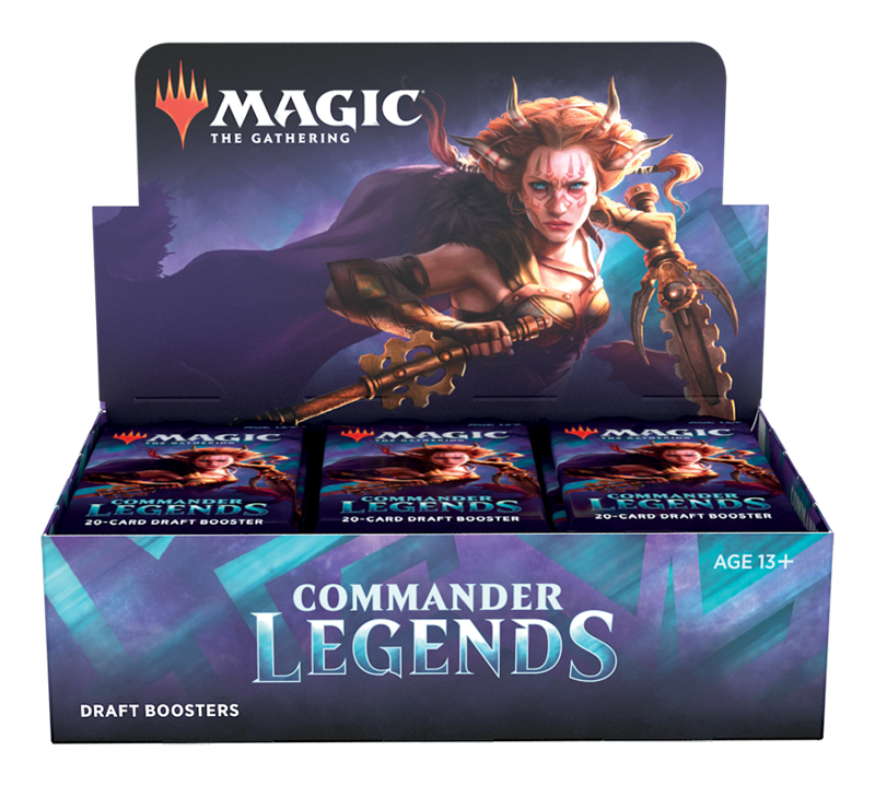 commander legends booster box contents Sealed Product The Sword & Board At least one foil in every pack Commander Legends: Battle for Baldur's