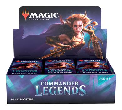 Magic the Gathering: Commander Legends Draft Booster Box (24 Boosters)