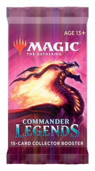 Magic the Gathering: Commander Legends Collector Booster Pack (15 Cards)