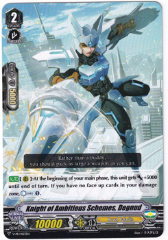Cardfight!! Vanguard Promotional Card : V-PR/0153 Knight of Grand Scheme, Degnuz