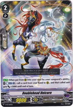 Cardfight!! Vanguard Promotional Card : V-PR/0159 Doublehead Unicorn