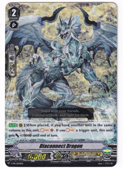 Cardfight!! Vanguard Promotional Card : V-PR/0154 Diaconnect Dragon (Foil)
