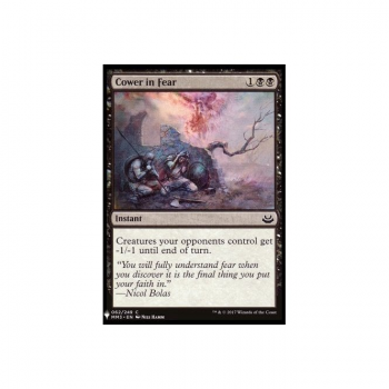 Cower in Fear : MYSTERY BOOSTER 639 - Magic the Gathering Single Card