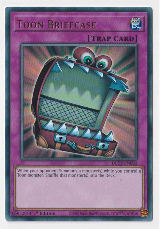 Toon Briefcase (Ultra Rare) : DLCS-EN080 - Yu-Gi-Oh! Single Card
