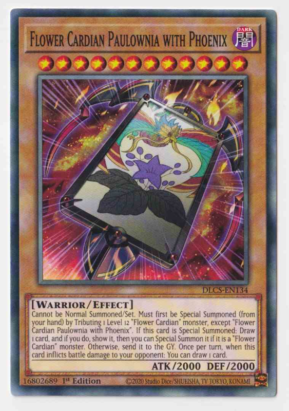 Flower Cardian Paulownia with Phoenix (Common) : DLCS-EN134 - Yu-Gi-Oh! Single Card Flower Cardian Paulownia with Phoenix (Common) : DLCS-EN134 - Yu-Gi-Oh! Single Card