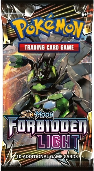 Pokemon Booster Pack (10 Cards) - Sun and Moon Forbidden Light | Chaos Cards Pokemon Booster Pack (10 Cards) - Sun and Moon Forbidden Light | Chaos Cards