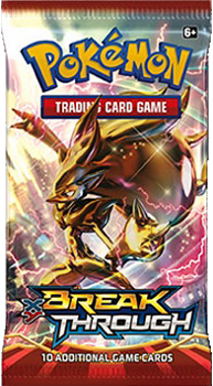 Pokemon Sealed Booster Pack (10 Cards) - XY Breakthrough