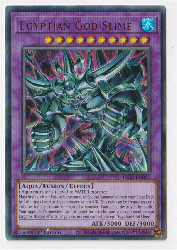 Egyptian God Slime (Ultra Rare) : LED7-EN001 - Yu-Gi-Oh! Single Card Egyptian God Slime (Ultra Rare) : LED7-EN001 - Yu-Gi-Oh! Single Card
