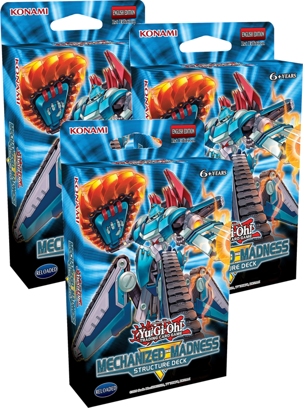 Yu-Gi-Oh! Structure Deck - Mechanized Madness x 3 | Chaos Cards Yu-Gi-Oh! Structure Deck - Mechanized Madness x 3 | Chaos Cards