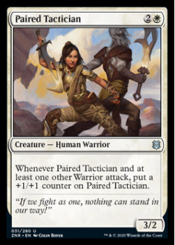 Paired Tactician : ZENDIKAR RISING 031/280 - Magic the Gathering Single Card