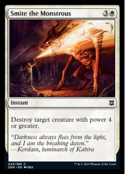 Smite the Monstrous : ZENDIKAR RISING 042/280 - Magic the Gathering Single Card