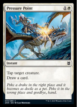Pressure Point : ZENDIKAR RISING 033/280 - Magic the Gathering Single Card