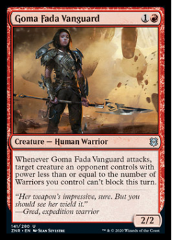 Goma Fada Vanguard : ZENDIKAR RISING 141/280 - Magic the Gathering Single Card