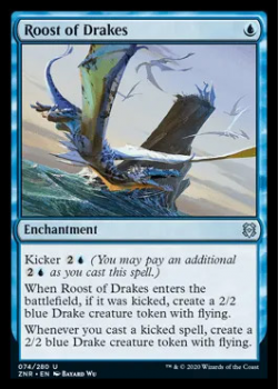 Roost of Drakes : ZENDIKAR RISING 074/280 - Magic the Gathering Single Card