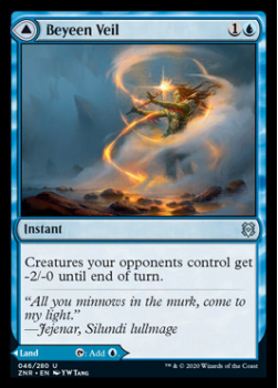 Beyeen Veil / Beyeen Coast : ZENDIKAR RISING 046/280 - Magic the Gathering Single Card