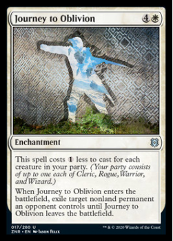 Journey to Oblivion : ZENDIKAR RISING 017/280 - Magic the Gathering Single Card