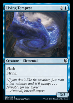 Living Tempest : ZENDIKAR RISING 065/280 - Magic the Gathering Single Card