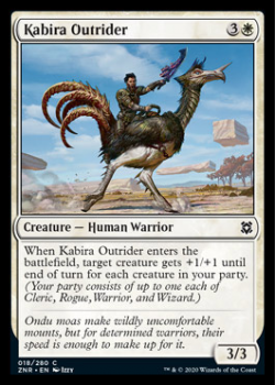 Kabira Outrider : ZENDIKAR RISING 018/280 - Magic the Gathering Single Card