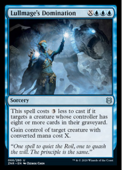 Lullmage's Domination : ZENDIKAR RISING 066/280 - Magic the Gathering Single Card