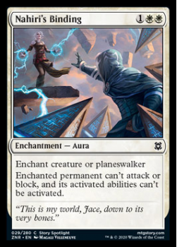 Nahiri's Binding : ZENDIKAR RISING 029/280 - Magic the Gathering Single Card