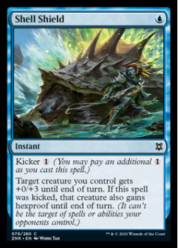 Shell Shield : ZENDIKAR RISING 079/280 - Magic the Gathering Single Card