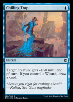 Chilling Trap : ZENDIKAR RISING 050/280 - Magic the Gathering Single Card