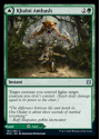 Khalni Ambush / Khalni Territory (FOIL) : ZENDIKAR RISING 192/280 - Magic the Gathering Single Card