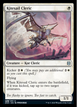 Kitesail Cleric : ZENDIKAR RISING 020/280 - Magic the Gathering Single Card