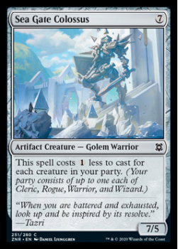 Sea Gate Colossus : ZENDIKAR RISING 251/280 - Magic the Gathering Single Card