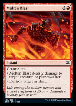 Molten Blast : ZENDIKAR RISING 149/280 - Magic the Gathering Single Card