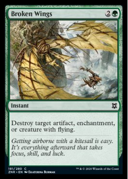 Broken Wings : ZENDIKAR RISING 181/280 - Magic the Gathering Single Card