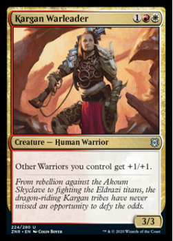 Kargan Warleader : ZENDIKAR RISING 224/280 - Magic the Gathering Single Card