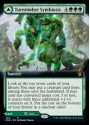Turntimber Symbiosis / Turntimber, Serpentine Wood (BORDERLESS) : ZENDIKAR RISING 364 - Magic the Gathering Single Card