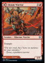 Akoum Warrior / Akoum Teeth (FOIL) : ZENDIKAR RISING 134/280 - Magic the Gathering Single Card