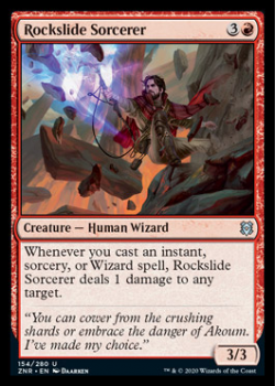 Rockslide Sorcerer : ZENDIKAR RISING 154/280 - Magic the Gathering Single Card