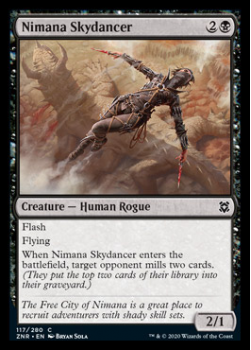 Nimana Skydancer : ZENDIKAR RISING 117/280 - Magic the Gathering Single Card