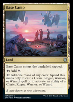 Base Camp : ZENDIKAR RISING 257/280 - Magic the Gathering Single Card