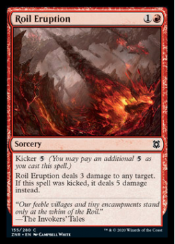 Roil Eruption : ZENDIKAR RISING 155/280 - Magic the Gathering Single Card