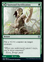 Vastwood Fortification / Vastwood Thicket (FOIL) : ZENDIKAR RISING 216/280 - Magic the Gathering Single Card