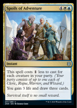 Spoils of Adventure : ZENDIKAR RISING 237/280 - Magic the Gathering Single Card