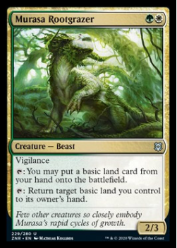 Murasa Rootgrazer : ZENDIKAR RISING 229/280 - Magic the Gathering Single Card