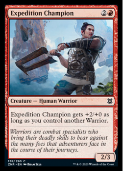 Expedition Champion : ZENDIKAR RISING 138/280 - Magic the Gathering Single Card