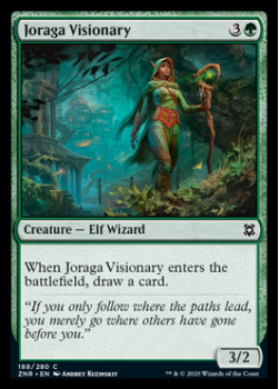 Joraga Visionary : ZENDIKAR RISING 188/280 - Magic the Gathering Single Card