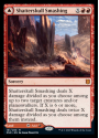 Shatterskull Smashing / Shatterskull, the Hammer Pass (FOIL) : ZENDIKAR RISING 161/280 - Magic the Gathering Single Card