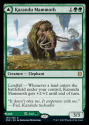 Kazandu Mammoth / Kazandu Valley (FOIL) : ZENDIKAR RISING 189/280 - Magic the Gathering Single Card