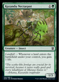Kazandu Nectarpot : ZENDIKAR RISING 190/280 - Magic the Gathering Single Card