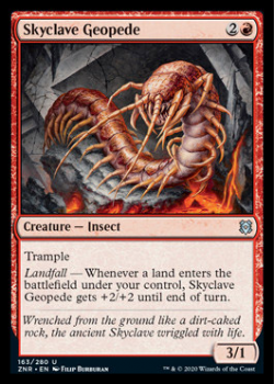 Skyclave Geopede : ZENDIKAR RISING 163/280 - Magic the Gathering Single Card