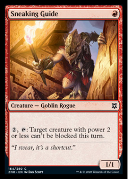 Sneaking Guide : ZENDIKAR RISING 164/280 - Magic the Gathering Single Card