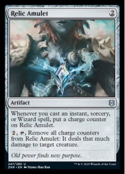 Relic Amulet : ZENDIKAR RISING 247/280 - Magic the Gathering Single Card